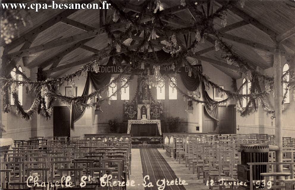 Chapelle Ste Thérèse - La Grette - 12 Février 1939
